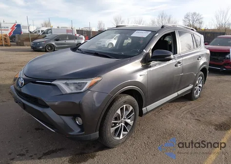 2016 Toyota Rav4 Hybrid Xle z USA, uszkodzony, nr VIN JTMRJREV8GD030489